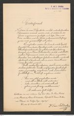 k.k. naturhistorisches Hofmuseum, Intendanzakten 1885-1896 (Hauer), Aktenzahl Z.597/1893, Seite 1